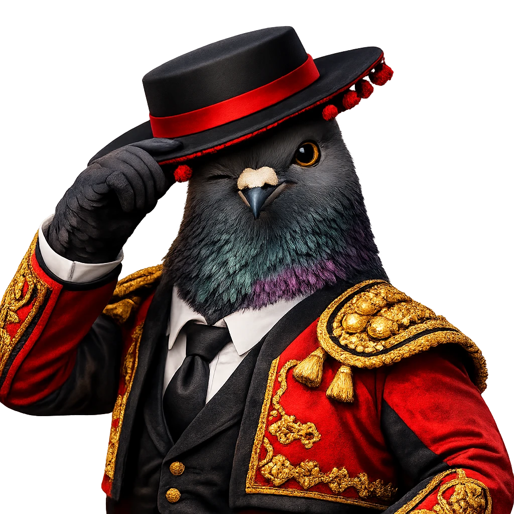 Polydemy pigeon - Spanish